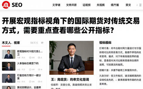 开展宏观指标视角下的国际期货对比传统交易方式，需重点查看哪些公开指标？